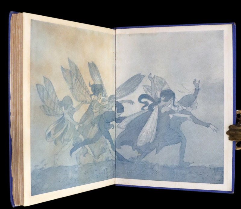 1923 Rare First Edition - The Rose Fyleman Fairy Book Illustrated by Hilda T. Miller.