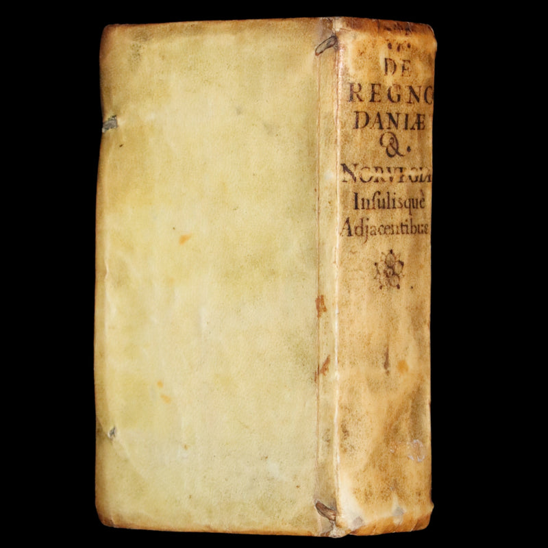 1629 Rare Latin First Edition - Of the Kingdom of Denmark and Norway by Stephanius.