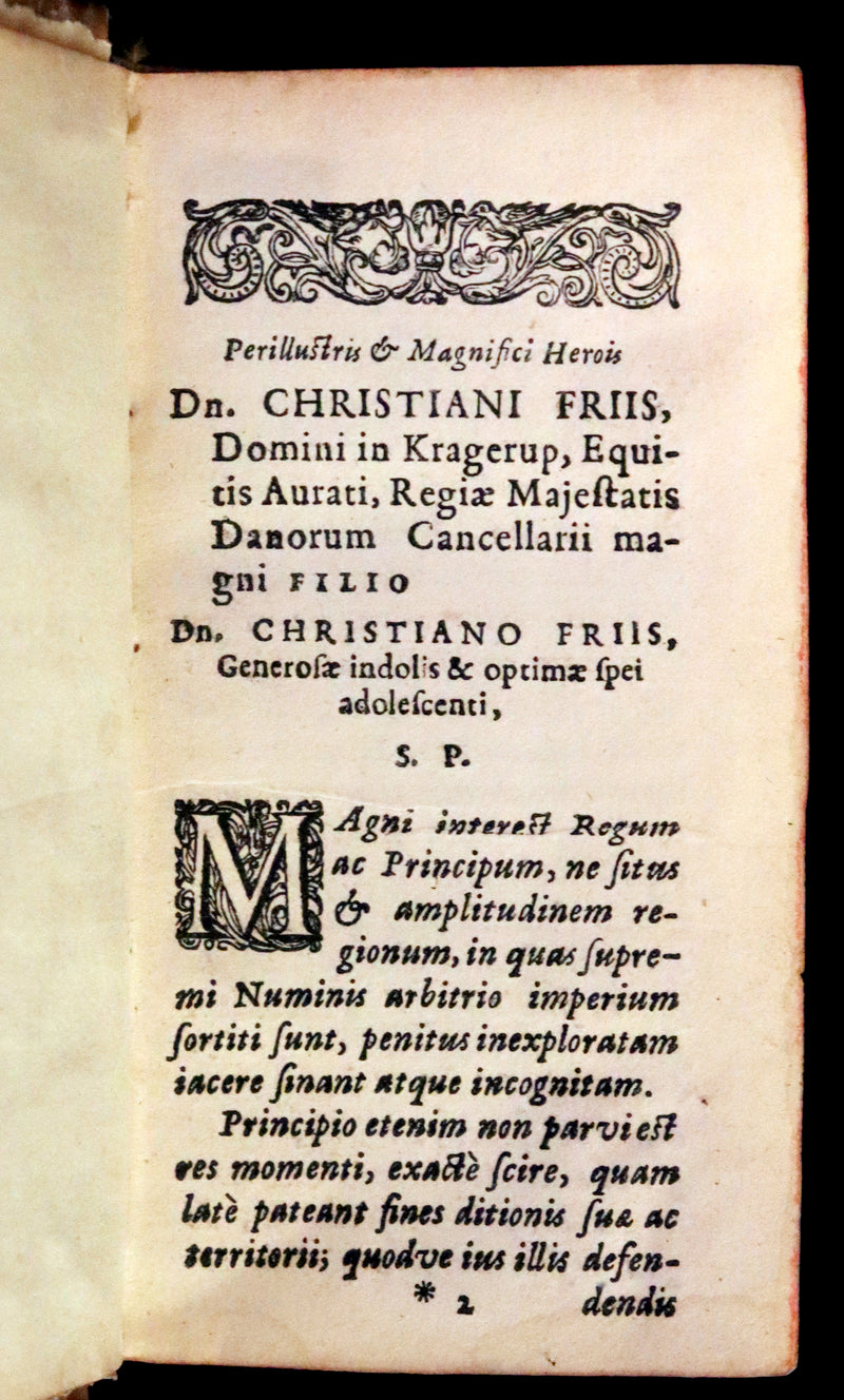1629 Rare Latin First Edition - Of the Kingdom of Denmark and Norway by Stephanius.