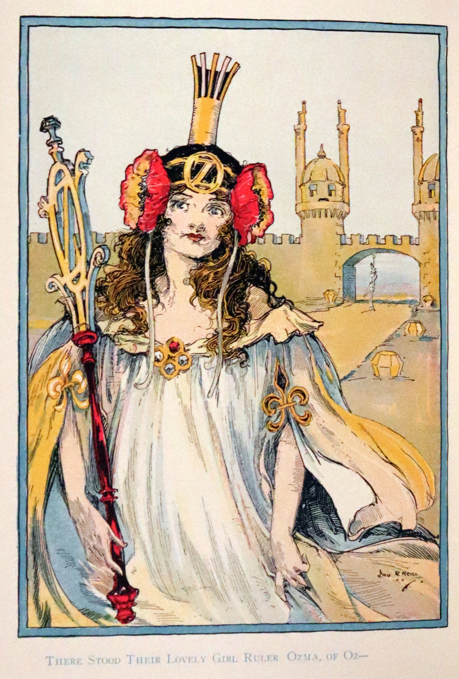 1917 Rare Oz Book - The Lost Princess of Oz by L. Frank Baum, Illustra ...