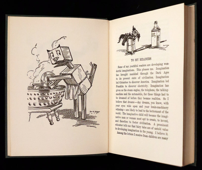 1917 Rare Oz Book - The Lost Princess of Oz by L. Frank Baum, Illustrated by JNO R. Neill.