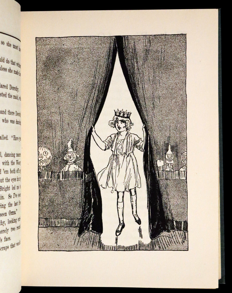 1917 Rare Oz Book - The Lost Princess of Oz by L. Frank Baum, Illustrated by JNO R. Neill.