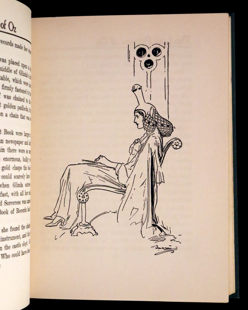 1917 Rare Oz Book - The Lost Princess of Oz by L. Frank Baum, Illustrated by JNO R. Neill.