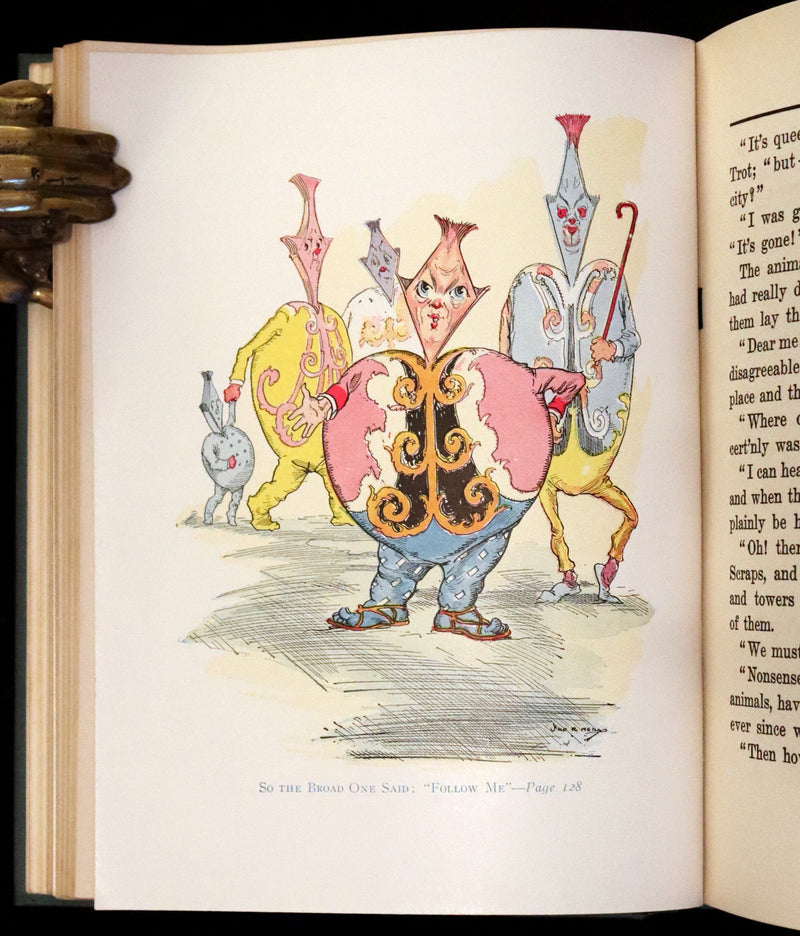 1917 Rare Oz Book - The Lost Princess of Oz by L. Frank Baum, Illustrated by JNO R. Neill.