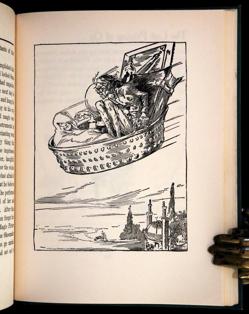 1917 Rare Oz Book - The Lost Princess of Oz by L. Frank Baum, Illustrated by JNO R. Neill.