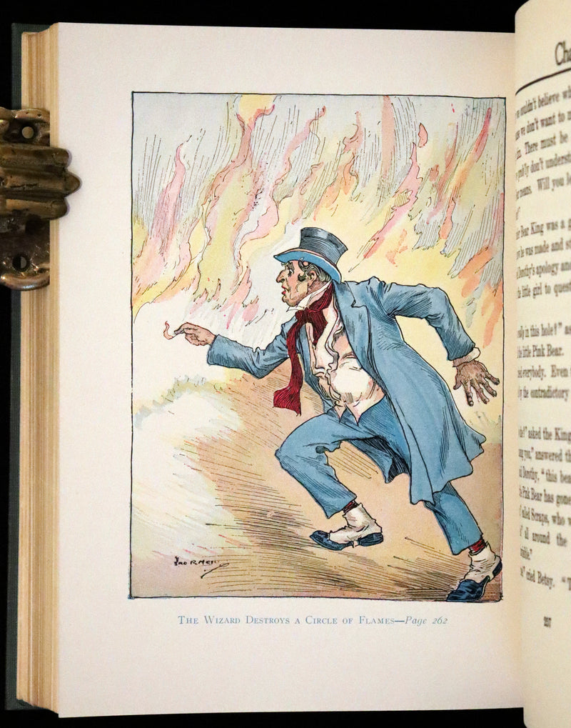 1917 Rare Oz Book - The Lost Princess of Oz by L. Frank Baum, Illustrated by JNO R. Neill.