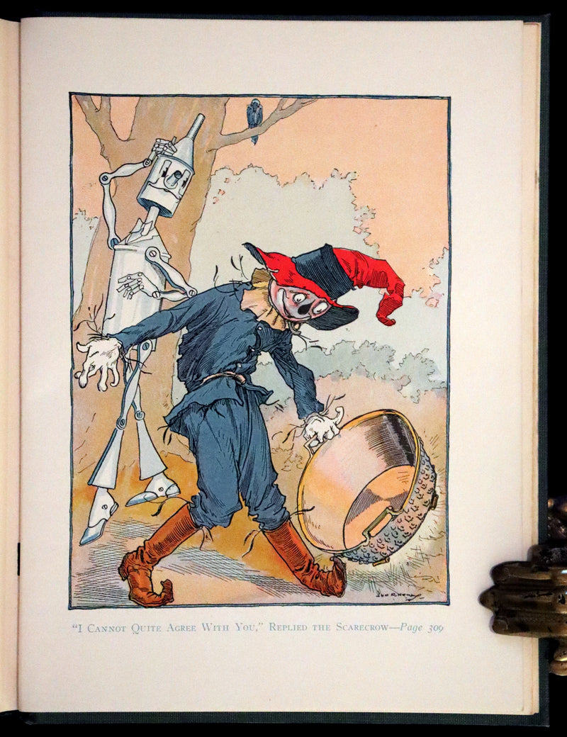 1917 Rare Oz Book - The Lost Princess of Oz by L. Frank Baum, Illustrated by JNO R. Neill.