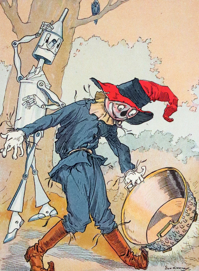 1917 Rare Oz Book - The Lost Princess of Oz by L. Frank Baum, Illustrated by JNO R. Neill.