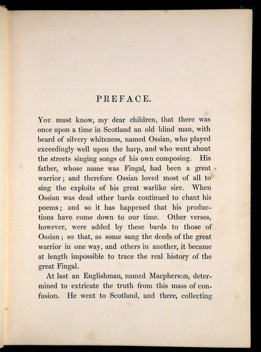 1864 Rare First Edition - Mr. Wind and Madam Rain by Paul de Musset, illustrated by Charles H. Bennett.