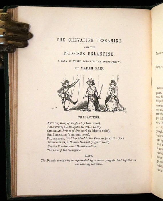 1864 Rare First Edition - Mr. Wind and Madam Rain by Paul de Musset, illustrated by Charles H. Bennett.