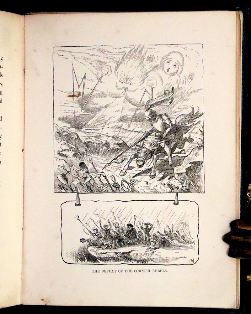 1864 Rare First Edition - Mr. Wind and Madam Rain by Paul de Musset, illustrated by Charles H. Bennett.