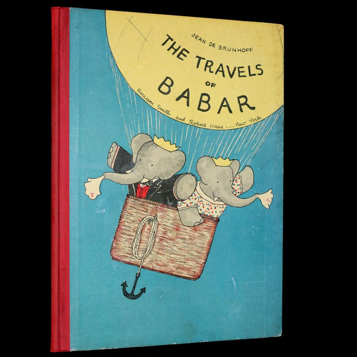 1934 First English Edition - The Travels of Babar by Jean de Brunhoff.