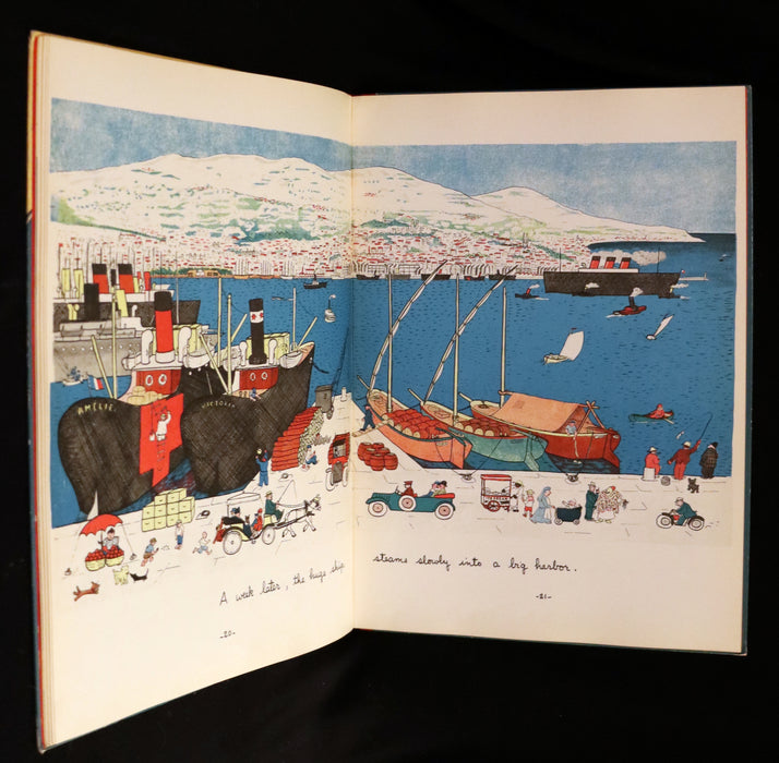 1934 First English Edition - The Travels of Babar by Jean de Brunhoff.