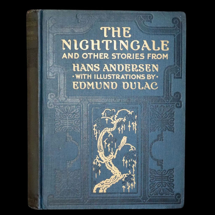 1911 Rare First Edition - The Nightingale and Other Stories from Andersen, Illustrated By Edmund Dulac.