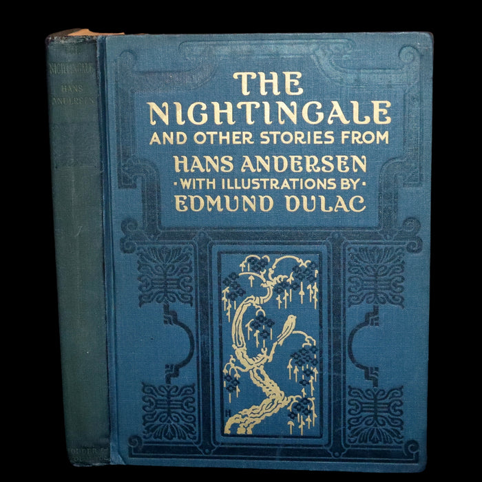 1911 Rare First Edition - The Nightingale and Other Stories from Andersen, Illustrated By Edmund Dulac.