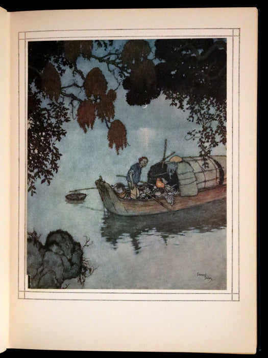 1911 Rare First Edition - The Nightingale and Other Stories from Andersen, Illustrated By Edmund Dulac.