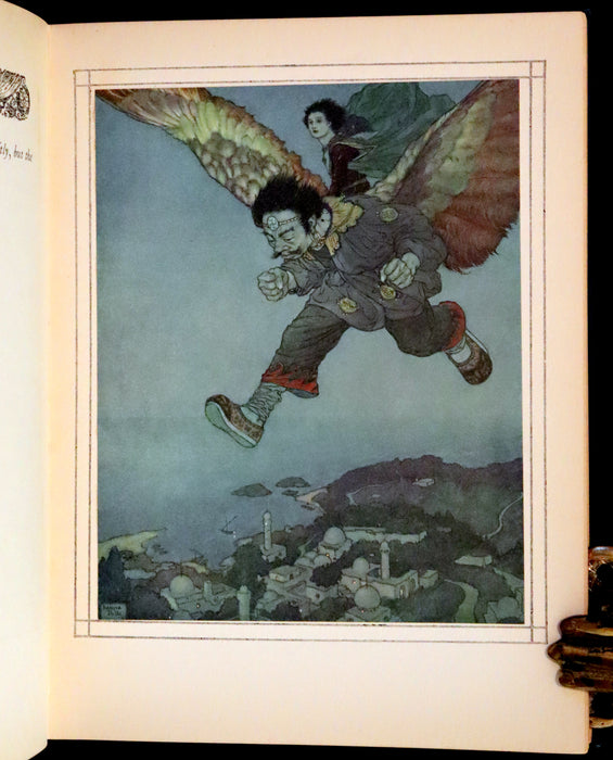 1911 Rare First Edition - The Nightingale and Other Stories from Andersen, Illustrated By Edmund Dulac.