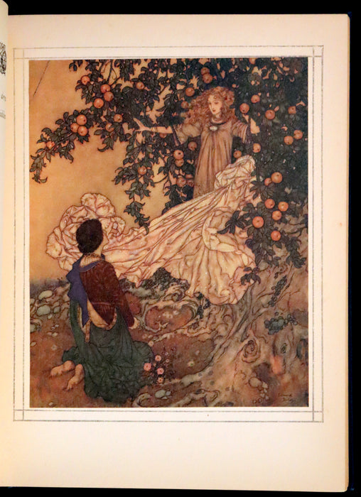 1911 Rare First Edition - The Nightingale and Other Stories from Andersen, Illustrated By Edmund Dulac.