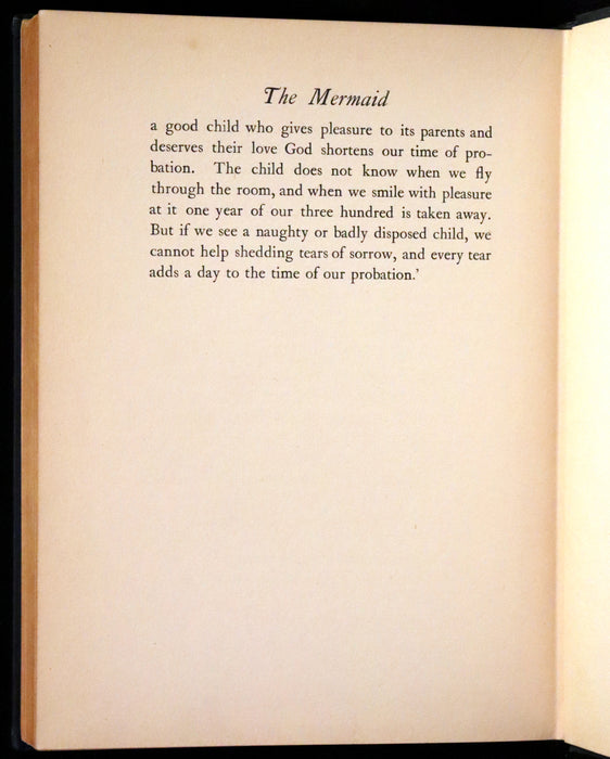 1911 Rare First Edition - The Nightingale and Other Stories from Andersen, Illustrated By Edmund Dulac.