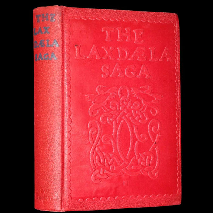 1925 First US Edition - Laxdaela Saga, 13th Century Icelandic Saga Translated by Thorstein Veblen.