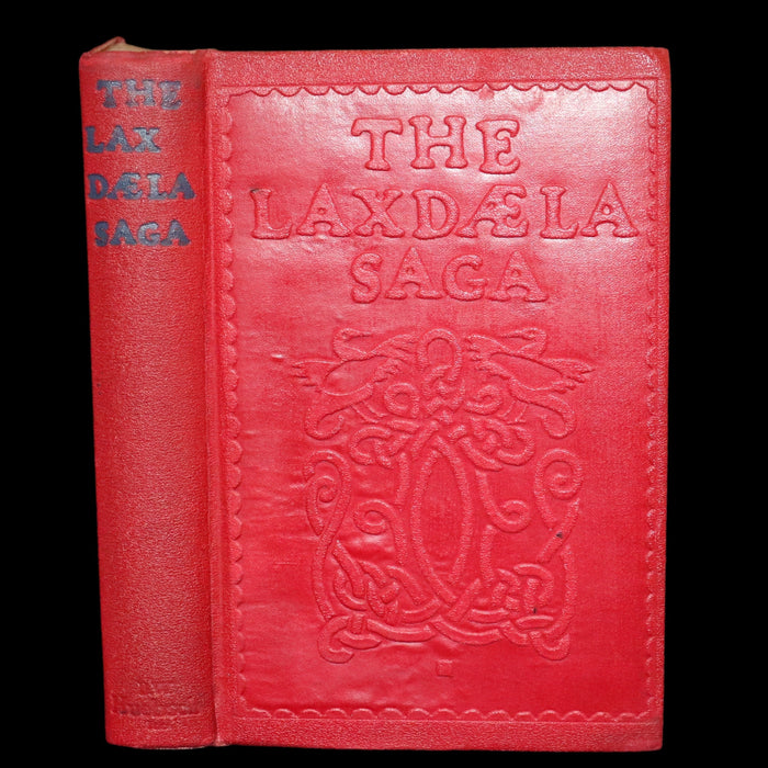 1925 First US Edition - Laxdaela Saga, 13th Century Icelandic Saga Translated by Thorstein Veblen.