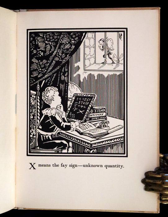 1933 Scarce First Edition - The Fairy Alphabet as Used by Merlin illustrated by Elizabeth MacKinstry.