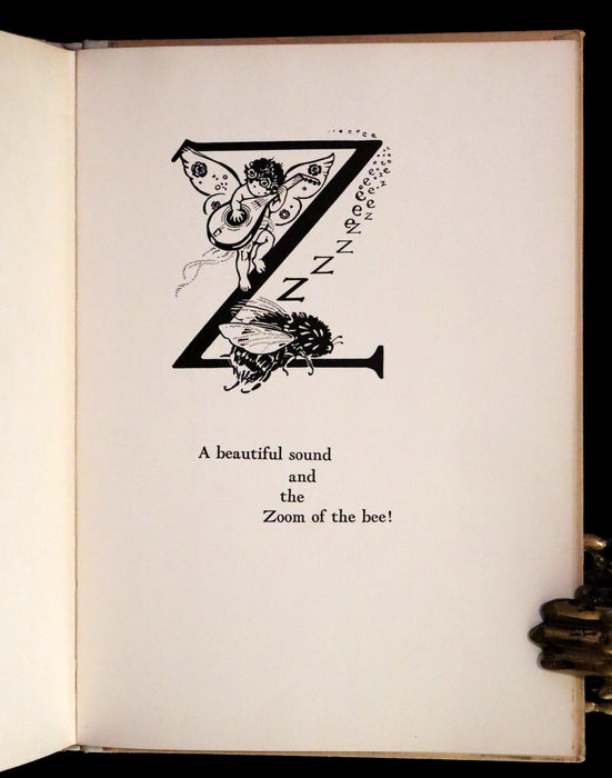 1933 Scarce First Edition - The Fairy Alphabet as Used by Merlin illustrated by Elizabeth MacKinstry.