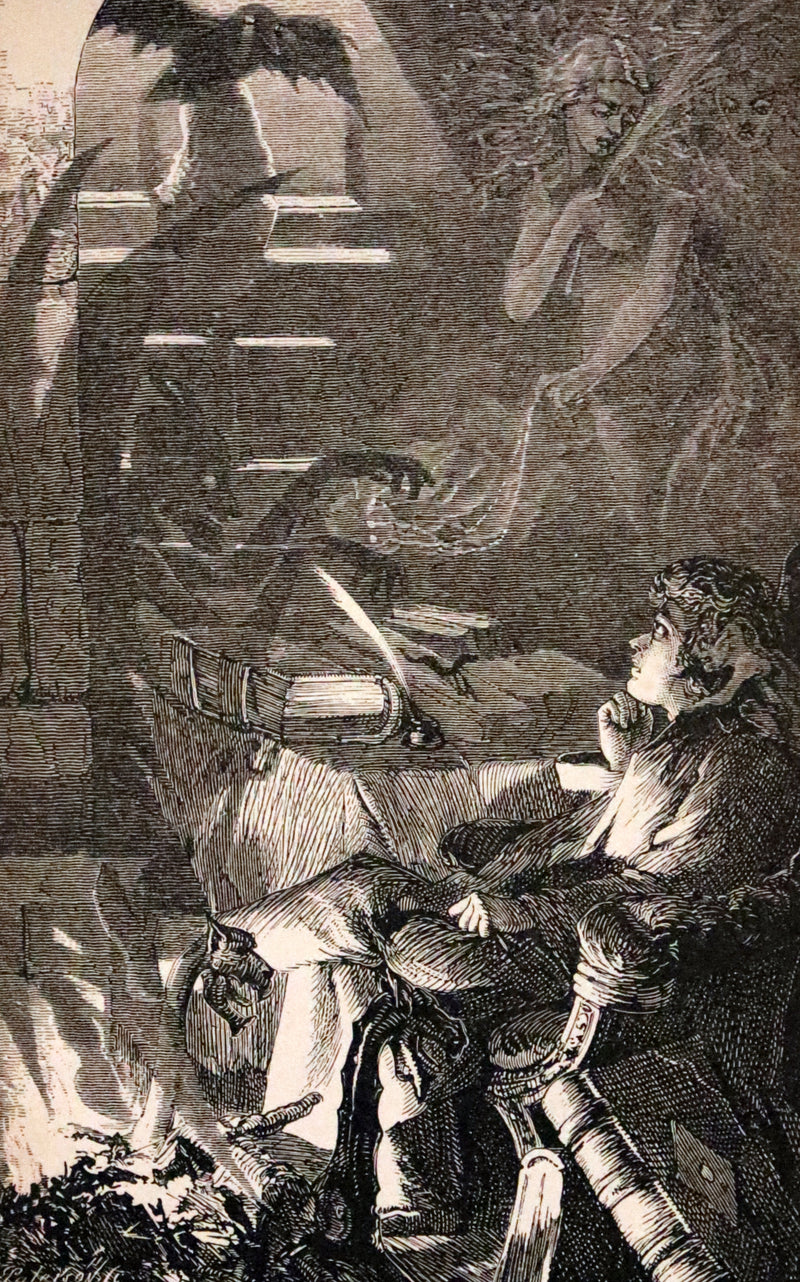 1881 Rare Book - Poems of Edgar Allan Poe including The Raven, Lenore, Ulalume,...