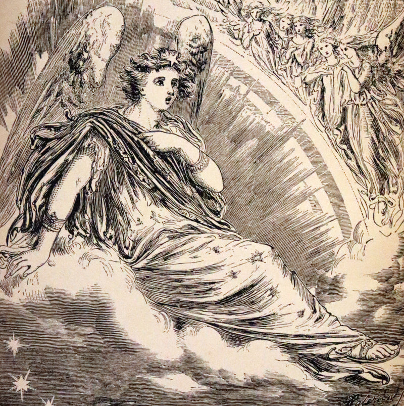 1881 Rare Book - Poems of Edgar Allan Poe including The Raven, Lenore, Ulalume,...