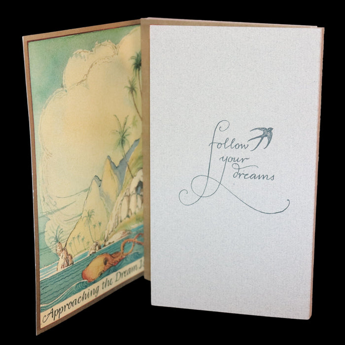 1995 Scarce First Edition - Sketches from the Dream Island of Birds, postcard set by Charles van Sandwyk.