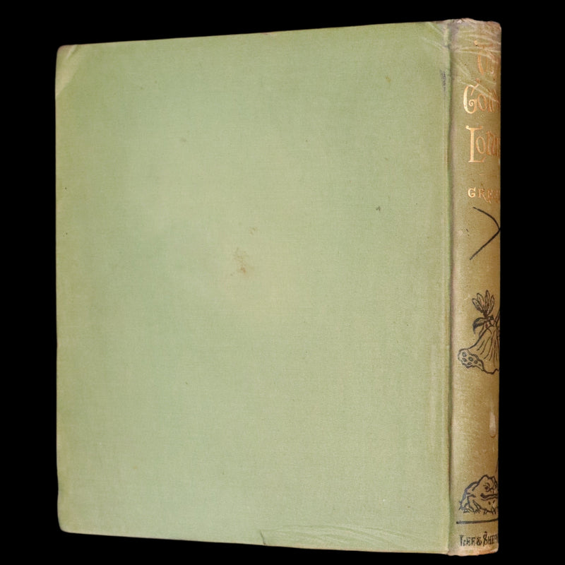 1883 Rare Signed First Edition ~ The Golden Lotus and Other Legends of Japan by Edward Greey.