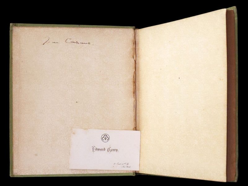 1883 Rare Signed First Edition ~ The Golden Lotus and Other Legends of Japan by Edward Greey.