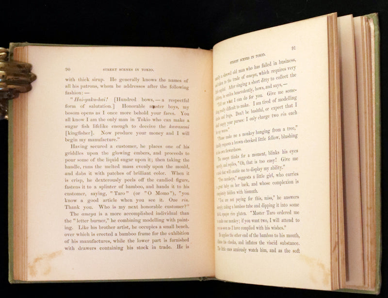 1883 Rare Signed First Edition ~ The Golden Lotus and Other Legends of Japan by Edward Greey.