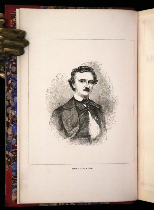 1890 Rare Book - Poems by Edgar Allan Poe including The Raven, Annabel Lee, and many more.