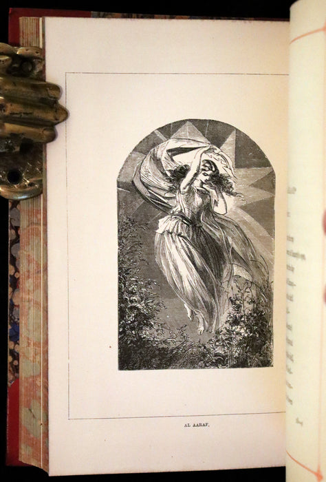 1890 Rare Book - Poems by Edgar Allan Poe including The Raven, Annabel Lee, and many more.