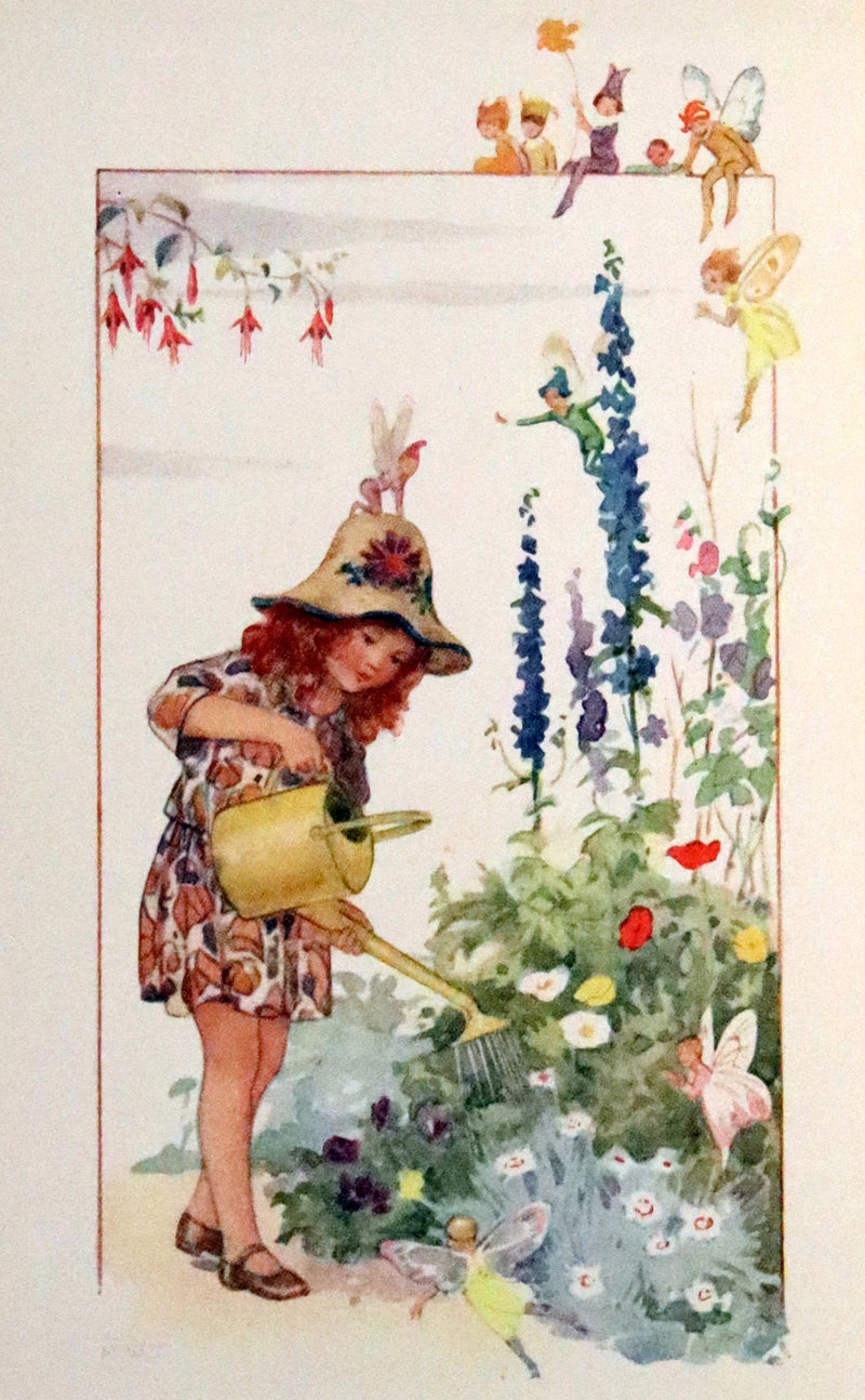1923 First Edition -The Flower Fairies by Marion St John Webb illustrated by Margaret Winifred Tarrant.