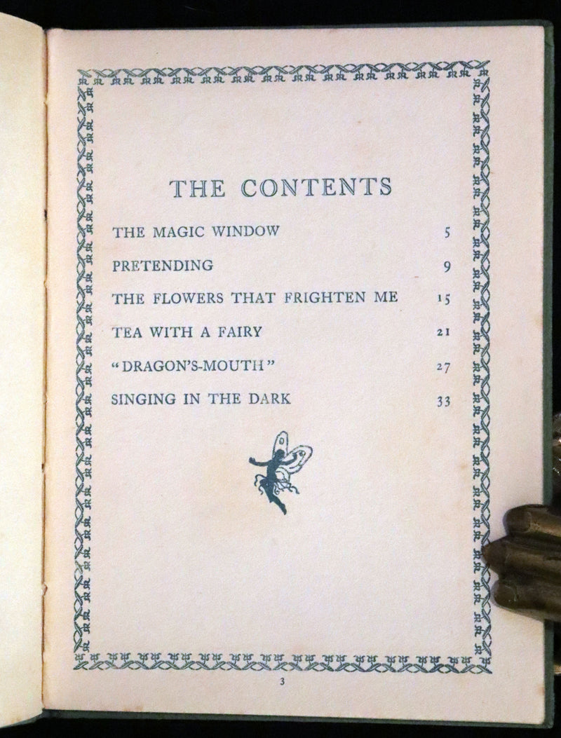 1923 First Edition -The Flower Fairies by Marion St John Webb illustrated by Margaret Winifred Tarrant.