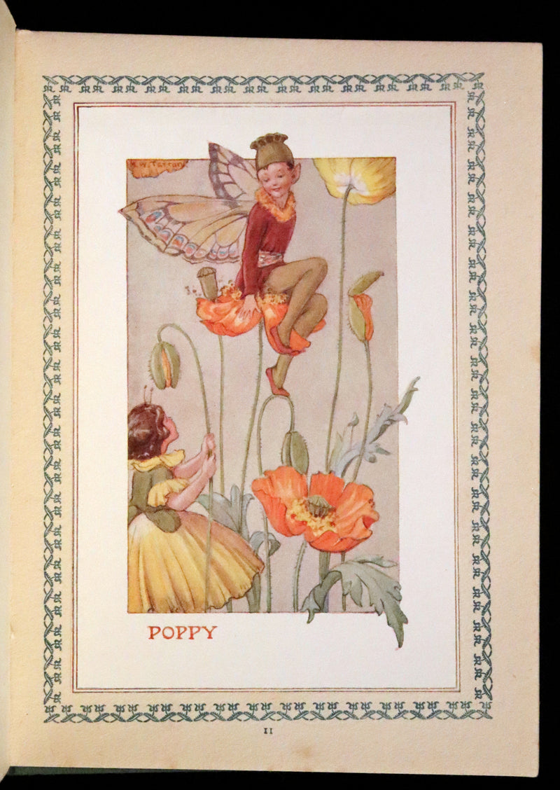 1923 First Edition -The Flower Fairies by Marion St John Webb illustrated by Margaret Winifred Tarrant.