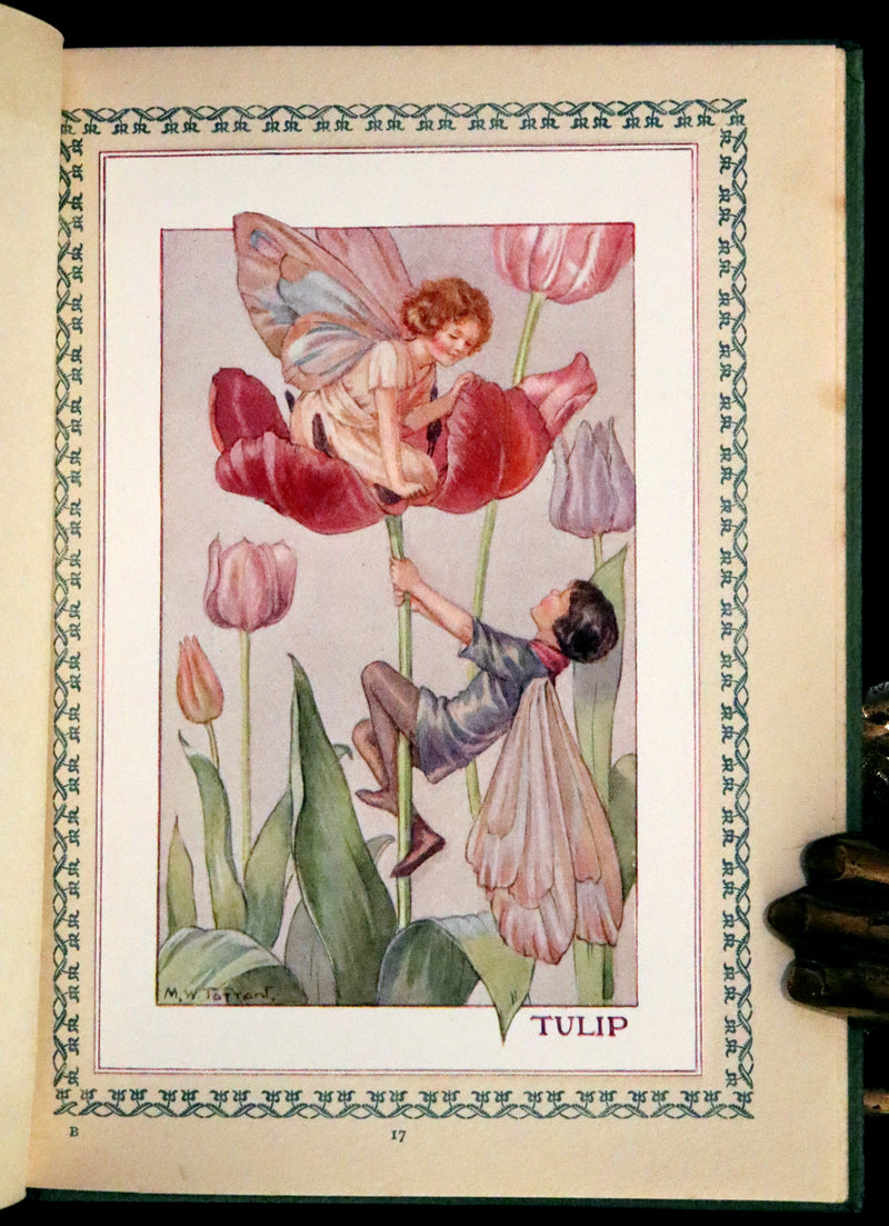 1923 First Edition -The Flower Fairies by Marion St John Webb illustrated by Margaret Winifred Tarrant.
