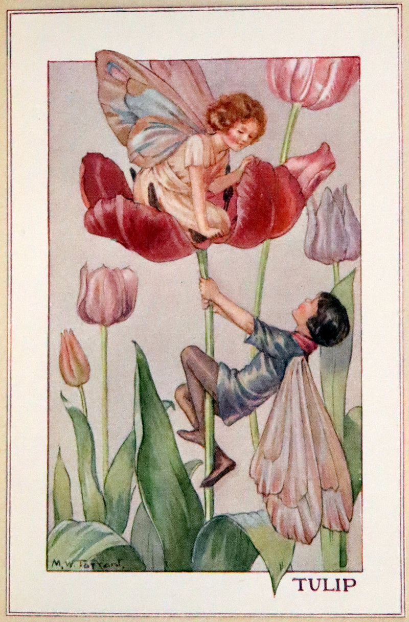 1923 First Edition -The Flower Fairies by Marion St John Webb illustrated by Margaret Winifred Tarrant.