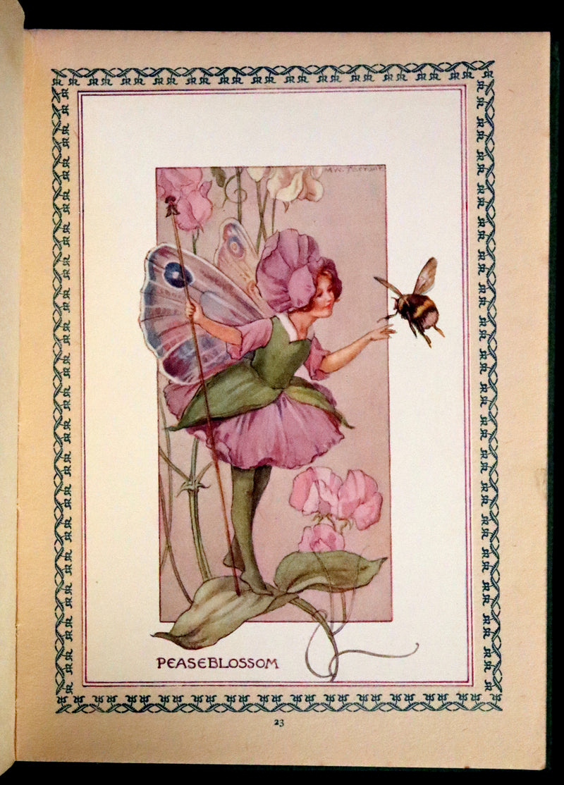 1923 First Edition -The Flower Fairies by Marion St John Webb illustrated by Margaret Winifred Tarrant.