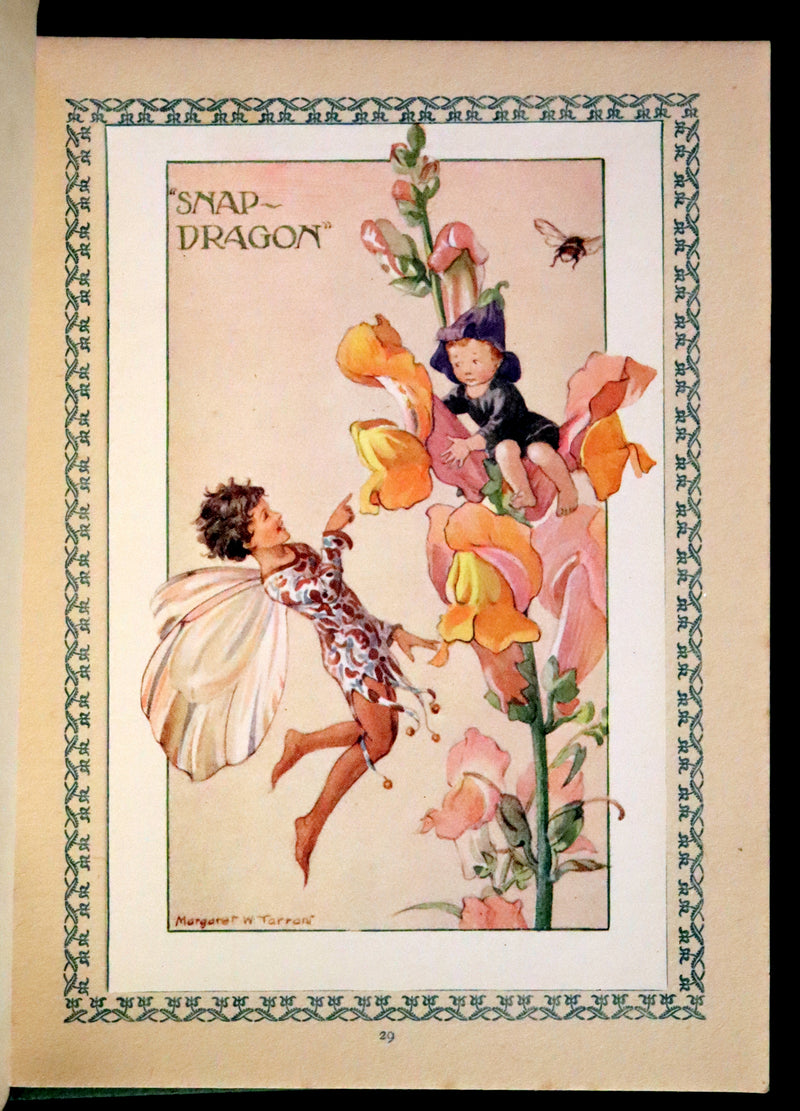 1923 First Edition -The Flower Fairies by Marion St John Webb illustrated by Margaret Winifred Tarrant.