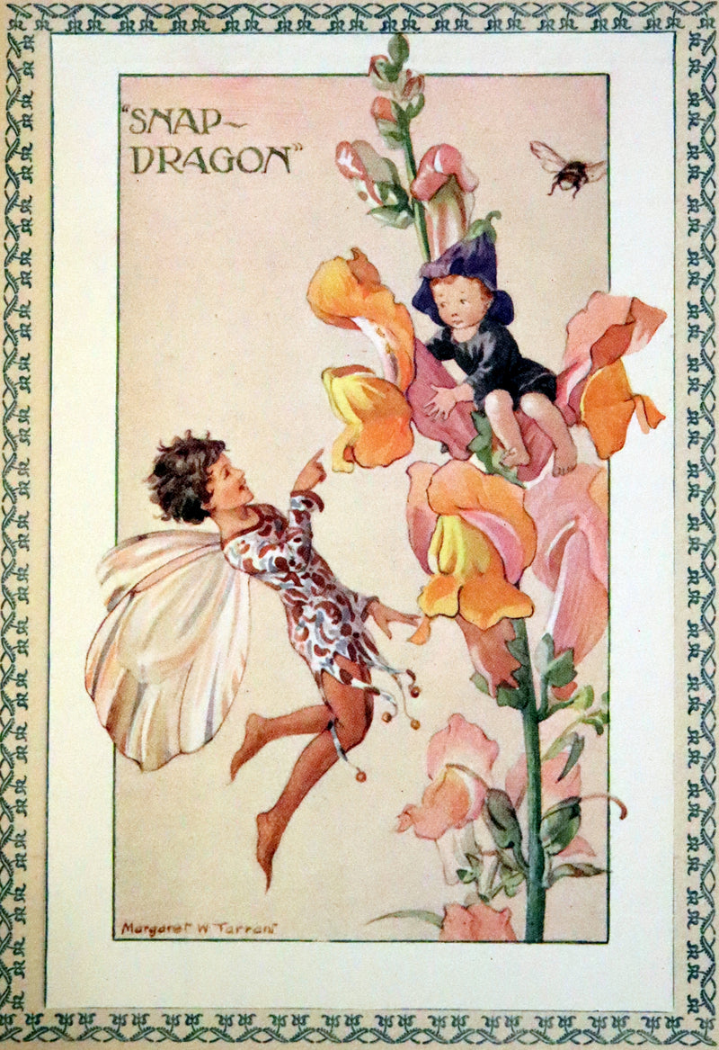 1923 First Edition -The Flower Fairies by Marion St John Webb illustrated by Margaret Winifred Tarrant.