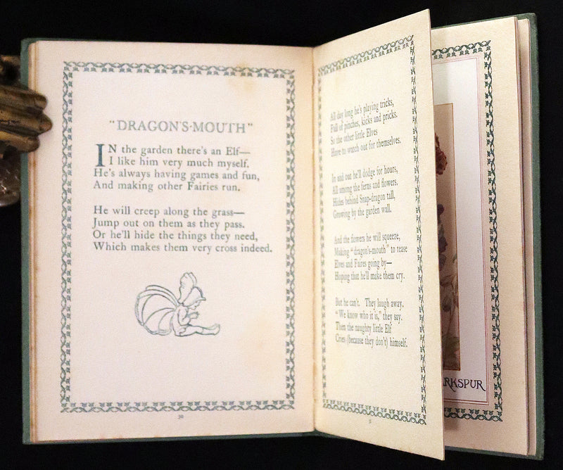1923 First Edition -The Flower Fairies by Marion St John Webb illustrated by Margaret Winifred Tarrant.