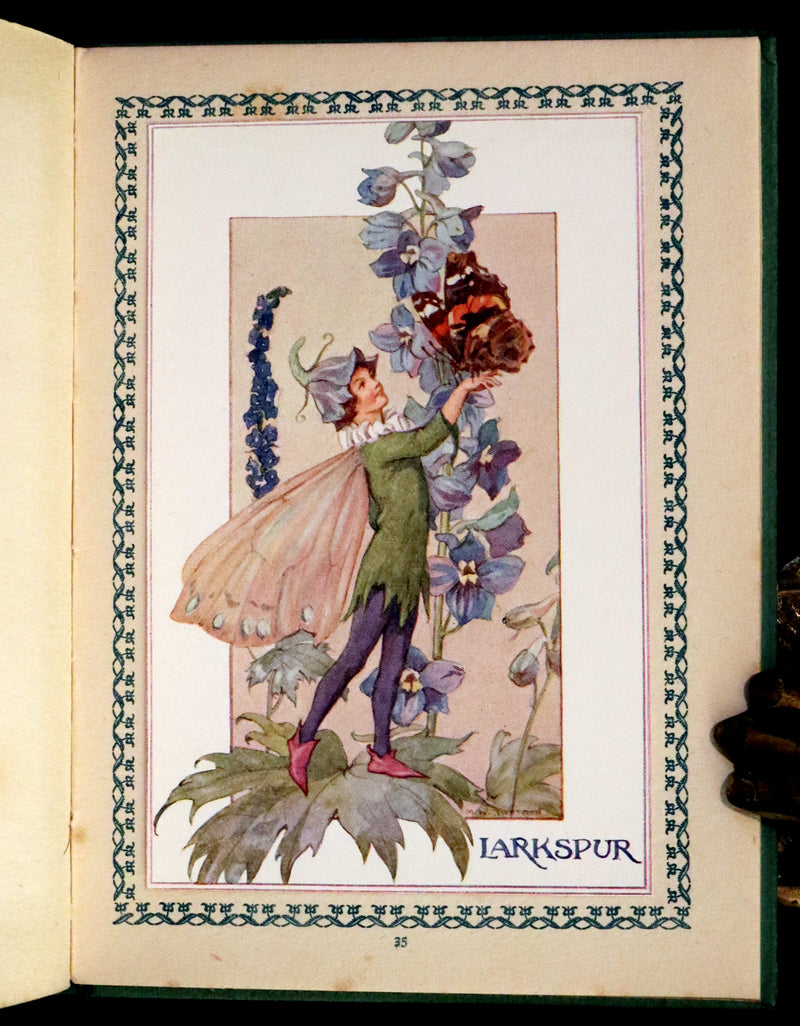 1923 First Edition -The Flower Fairies by Marion St John Webb illustrated by Margaret Winifred Tarrant.