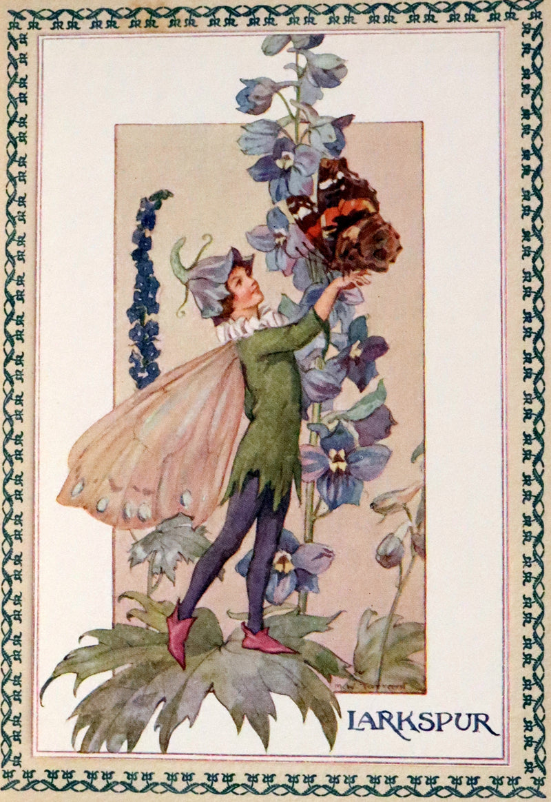 1923 First Edition -The Flower Fairies by Marion St John Webb illustrated by Margaret Winifred Tarrant.
