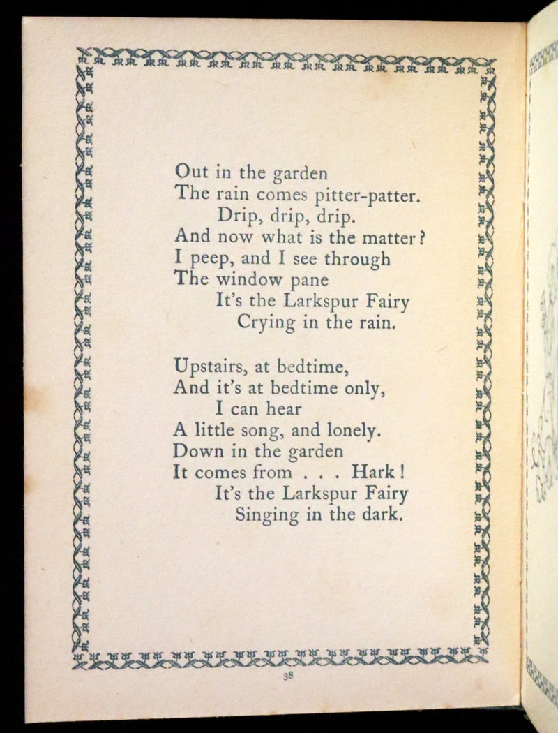 1923 First Edition -The Flower Fairies by Marion St John Webb illustrated by Margaret Winifred Tarrant.