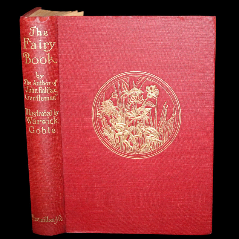 1923 Rare 1st Octavo Edition - The Fairy Book by Dinah Craik Illustrated by Warwick Goble.