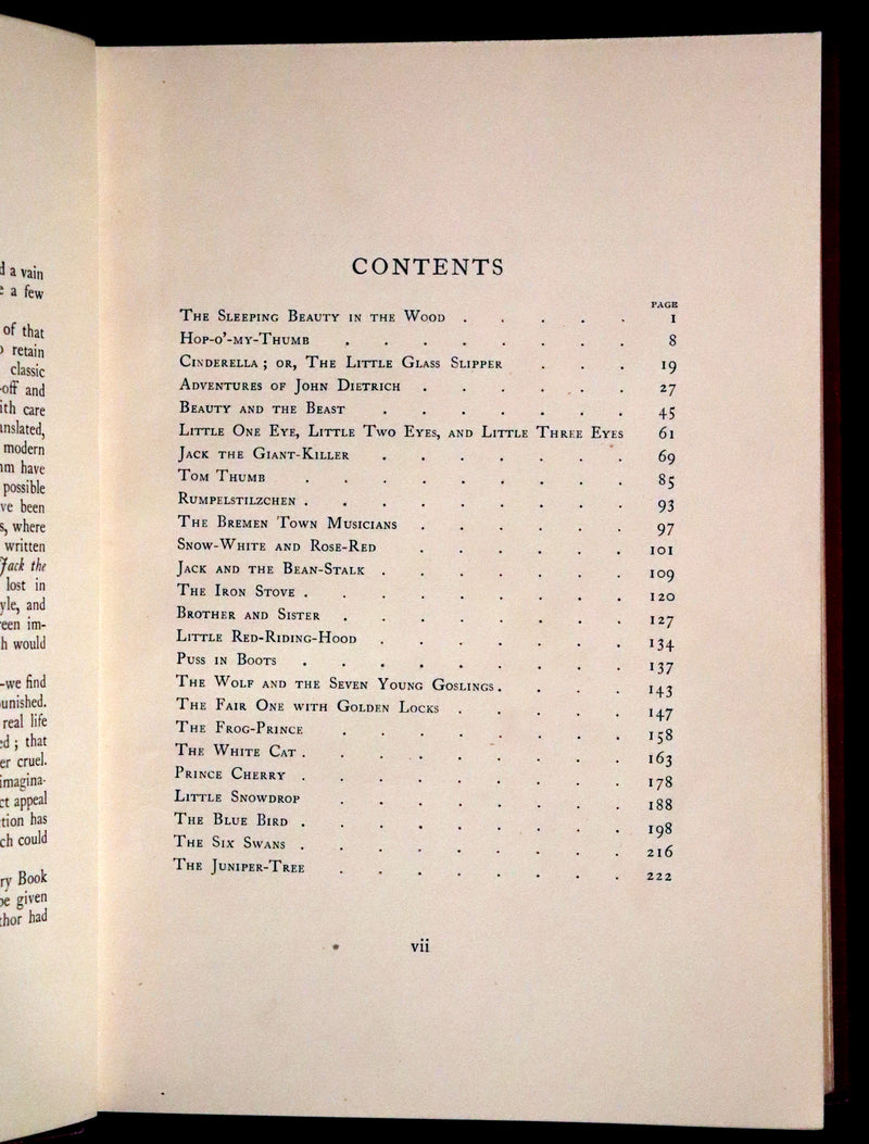 1923 Rare 1st Octavo Edition - The Fairy Book by Dinah Craik Illustrated by Warwick Goble.
