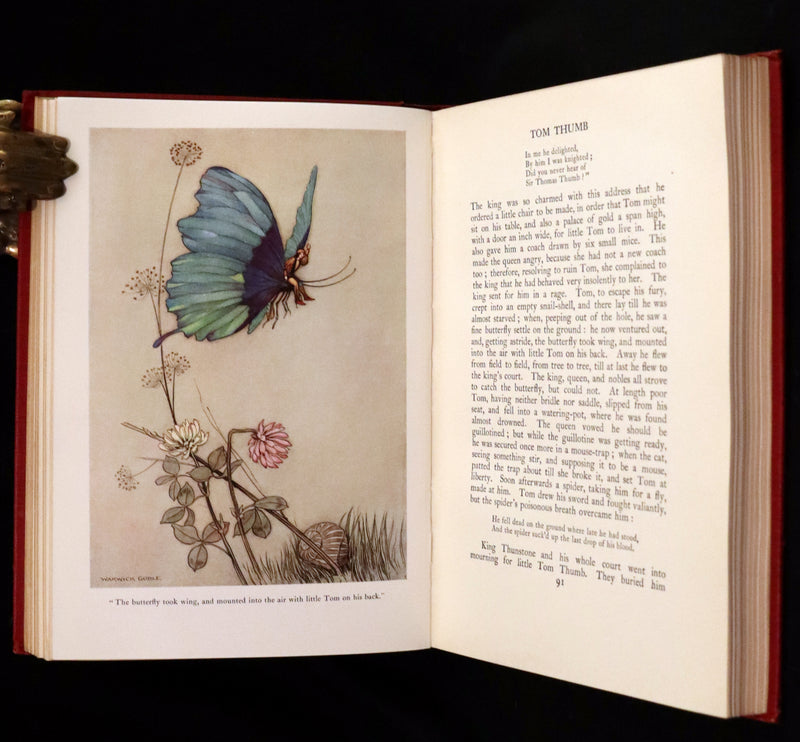 1923 Rare 1st Octavo Edition - The Fairy Book by Dinah Craik Illustrated by Warwick Goble.
